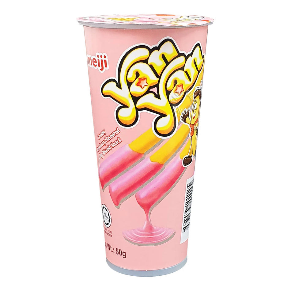 Meiji Yan Yan Strawberry Dip Sticks 50g (JP) BBDATE: 14.08.25