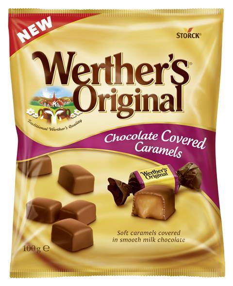 Werther's Original Chocolate Covered Caramels 63g (USA)