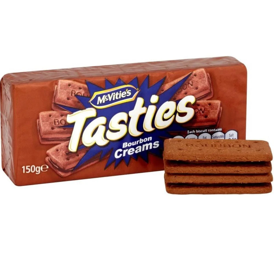 McVities Tasties Bourbon Creams 150g (UK)