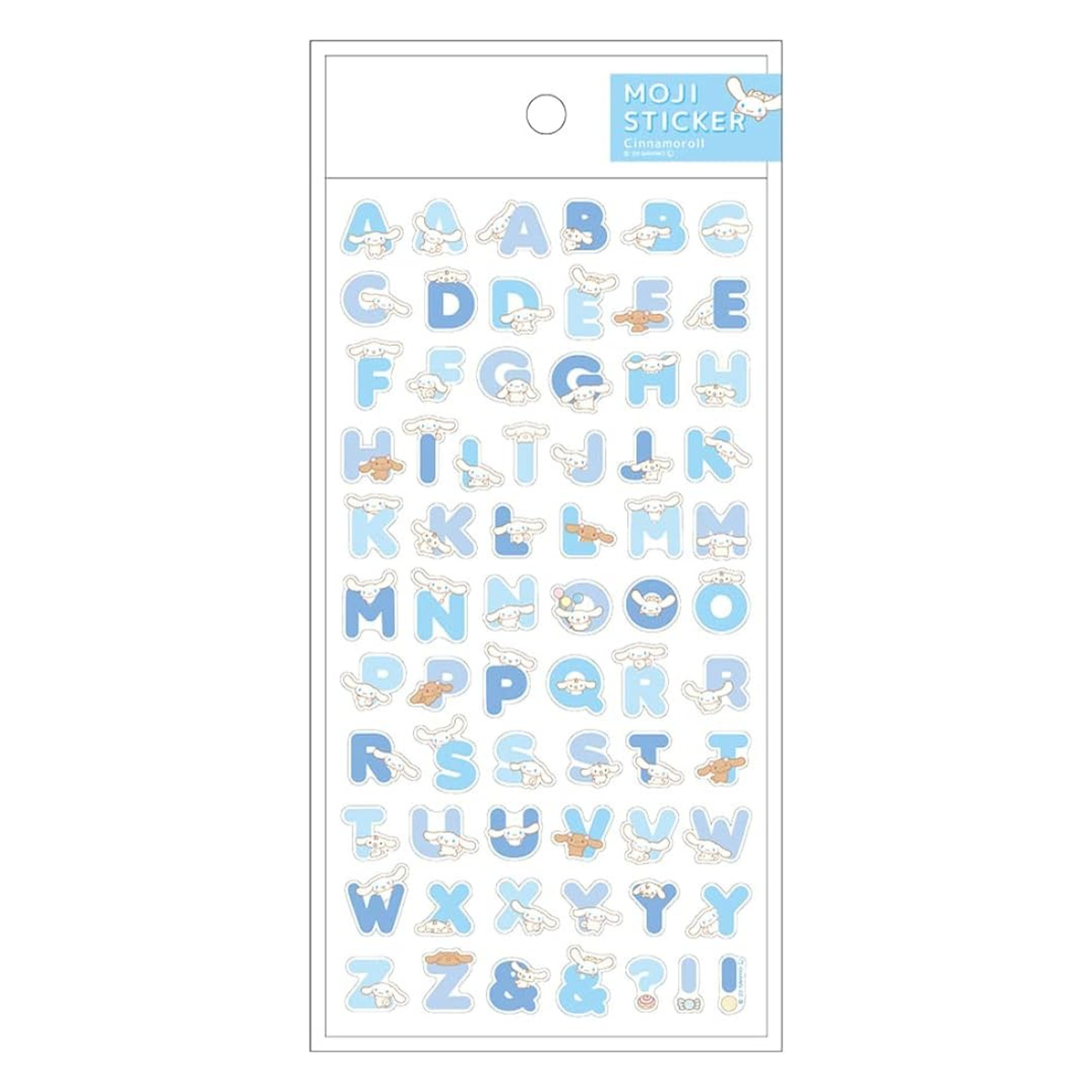 Sanrio Cinnamoroll Moji Stickers Hiragana