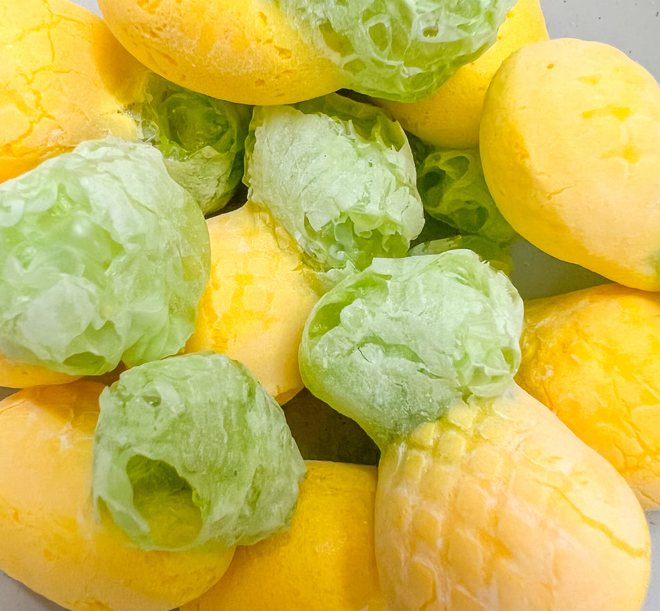 Freeze Dried Pineapple Lollies 50g