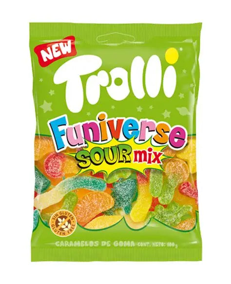 Trolli Sour Funiverse Mix 100g (Spain)