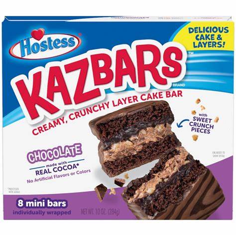 Hostess Kazbars Tropical Chocolate 36g