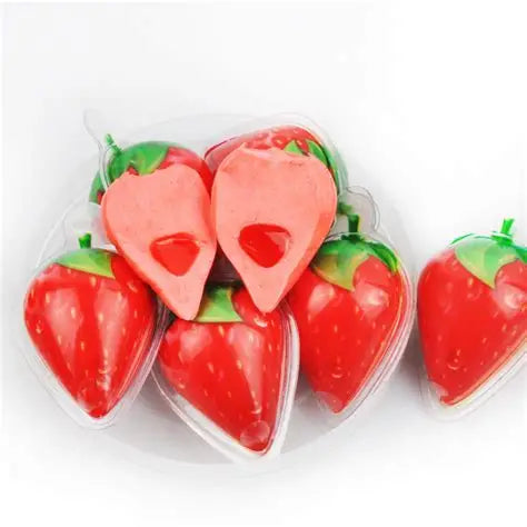 Juicy Strawberry Gummy Ball- 1 Piece (USA)