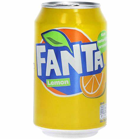 Fanta Lemon 330ml (EU) BBDATE: 30.09.25
