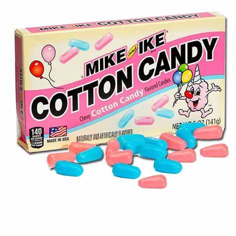 Mike & Ike Cotton Candy 120g (USA)