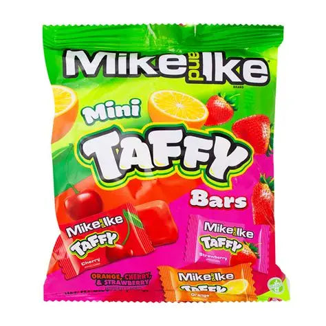 Mike and Ike Mini Taffy Bars 108g (USA)
