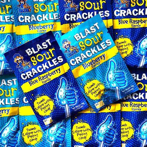 Blast Sour Crackles (Random Flavour) GLUTEN FREE
