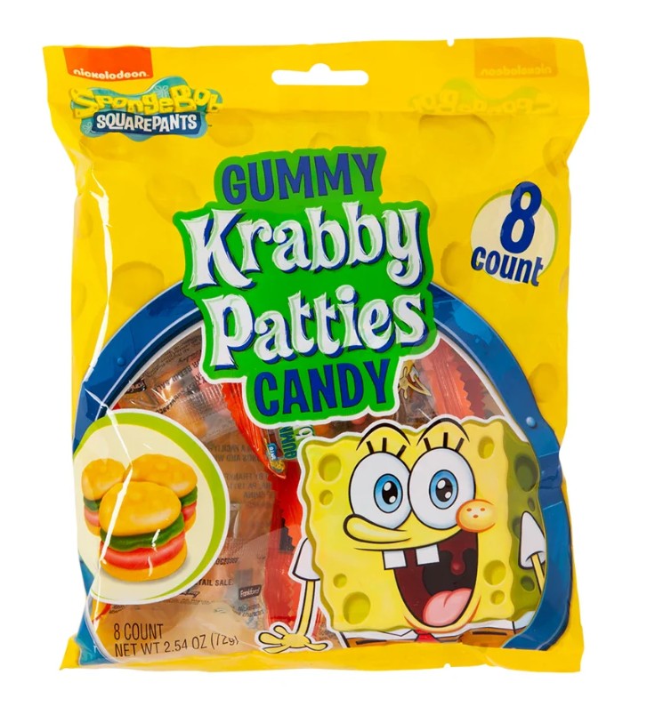 Spongebob Gummy Krabby Patties 72g (USA)