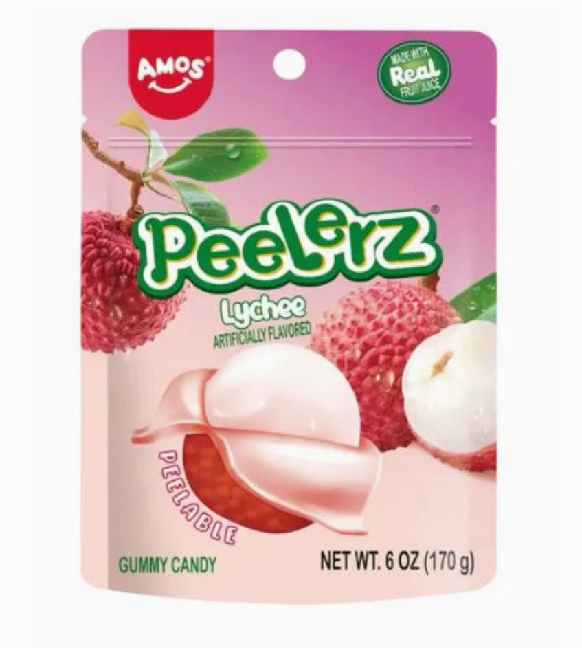 Peelerz Gummy Lychee Peelable 170g