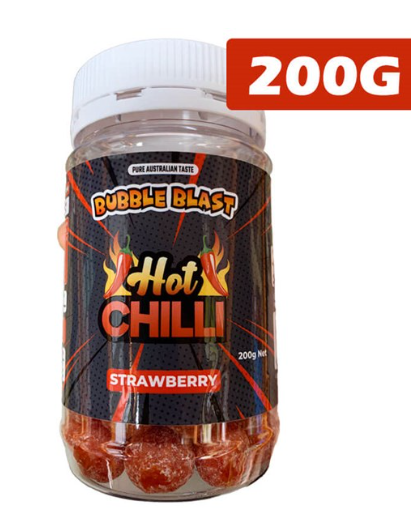 Bubble Blast Hot Chilli Jar 200g