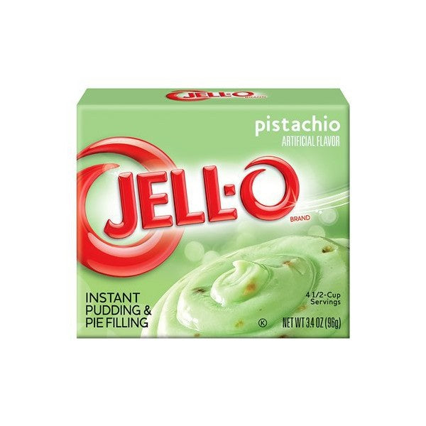 JelloO Instant Pistachio Gelatin Mix Australia Tara's Candy Bar Online Lolly Shop