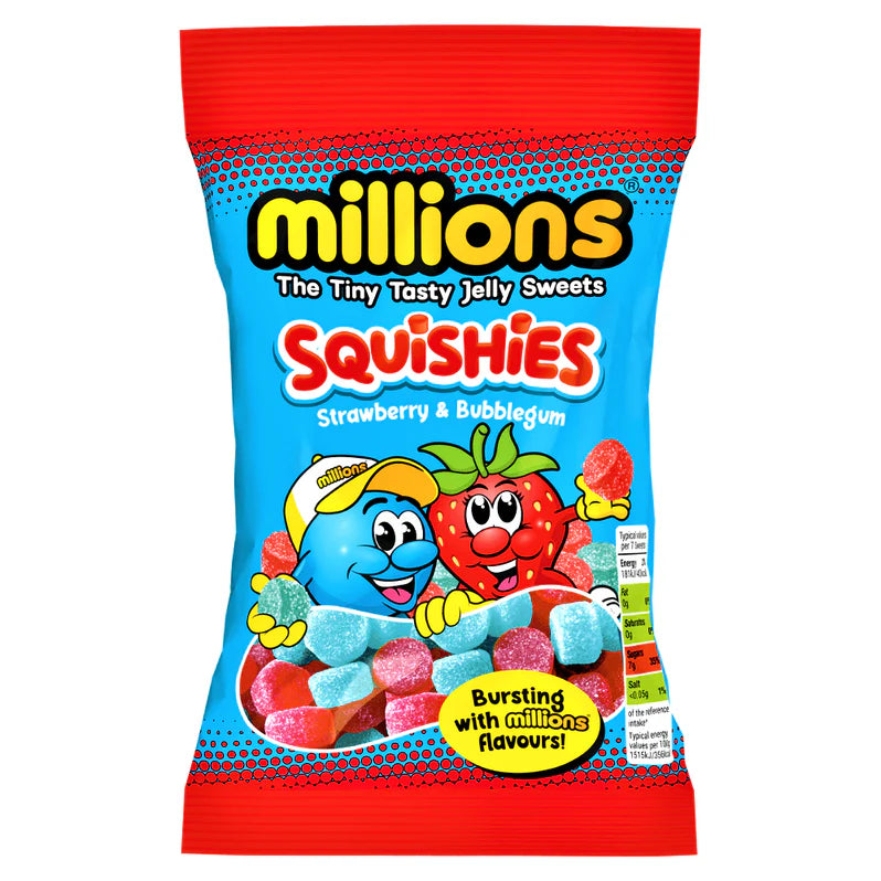 Millions Squishies 130g (UK)