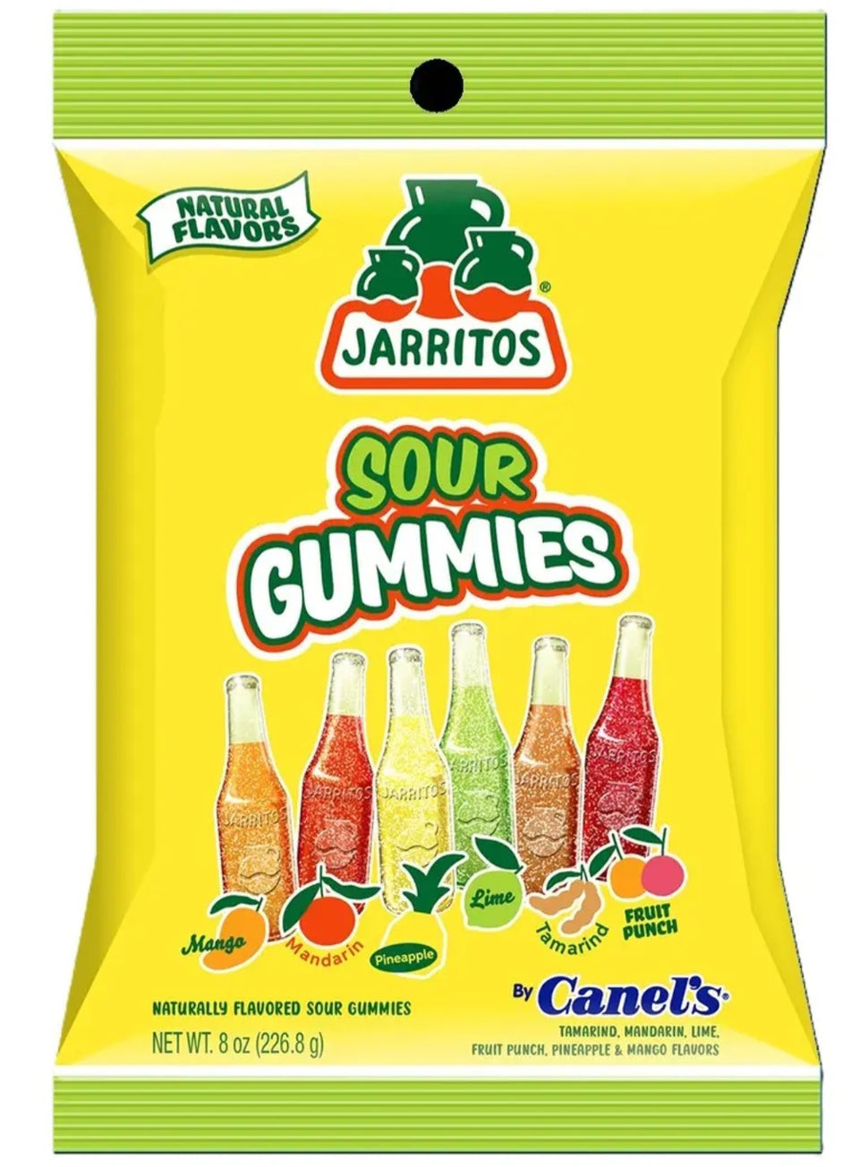 Jarritos SOUR Gummies 226g (MEX) Arriving 1-2 Weeks