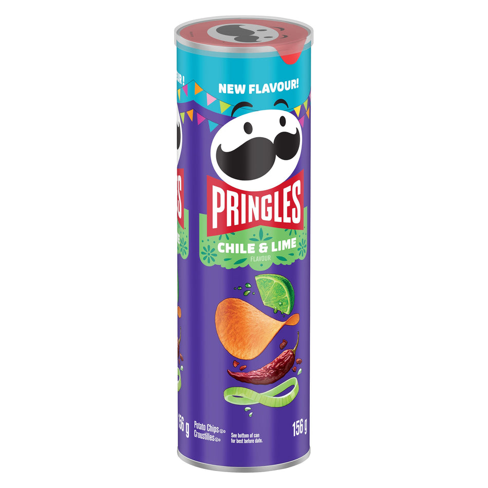 Pringles Chile Lime Potato Chips 158g (USA)