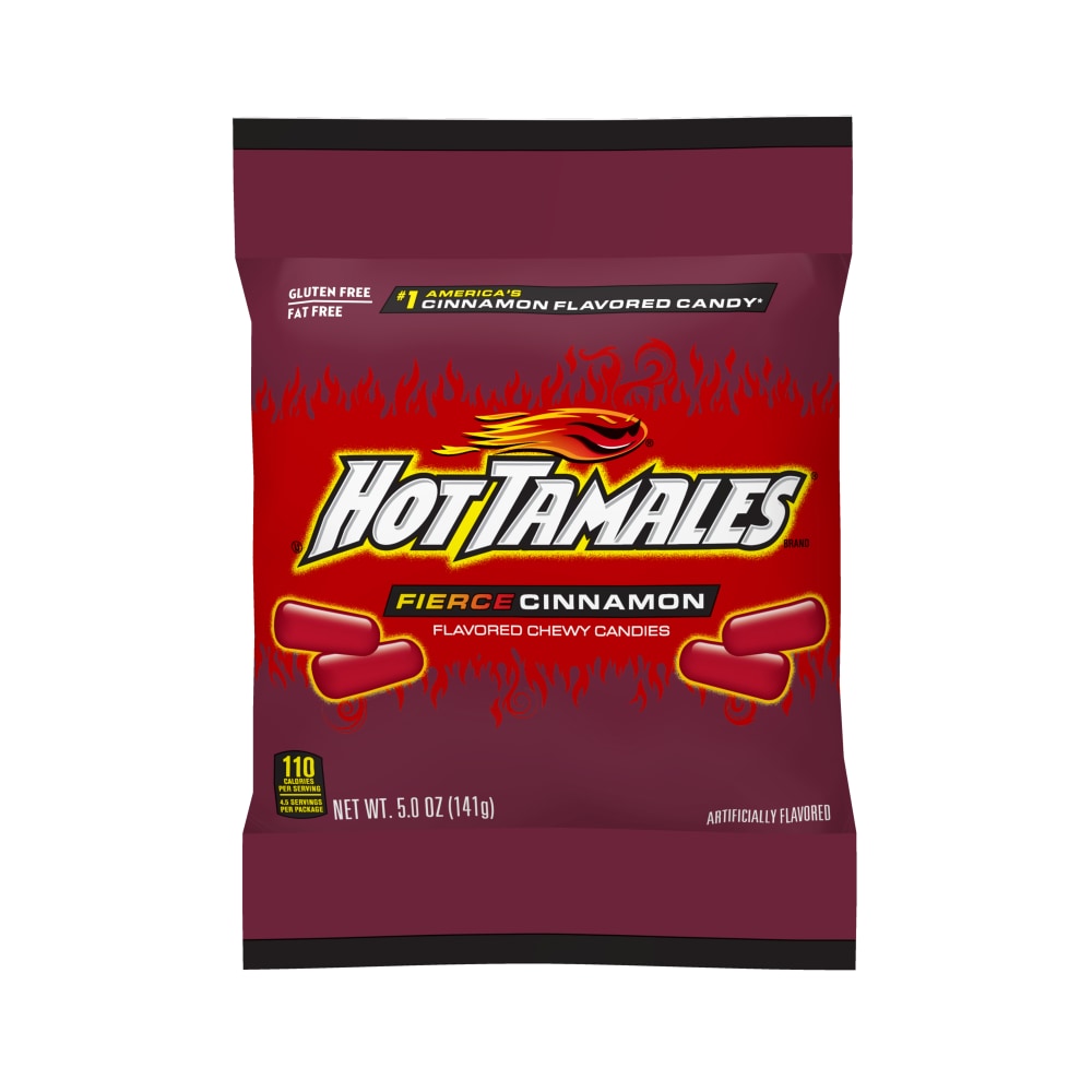 Hot Tamales Fierce Cinnamon Chewy Candy 141g (USA)
