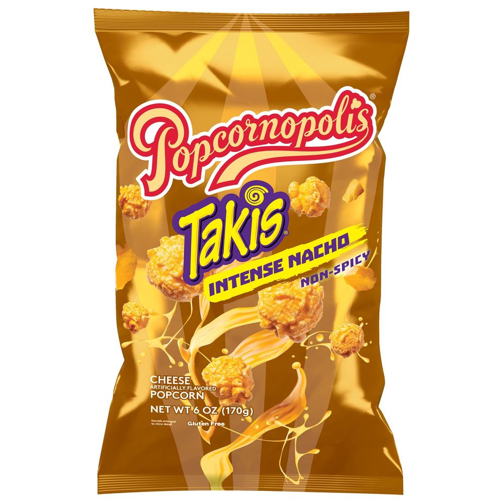 Barcel Takis Popcornopolis Intense Nacho 270g (USA)