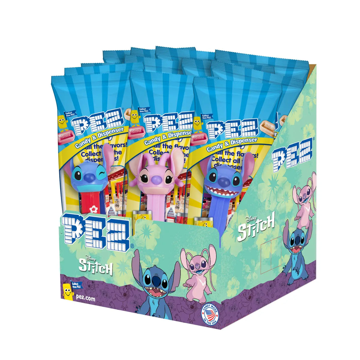 Pez Disney Stitch & Lilo- 1 Random Character (USA)