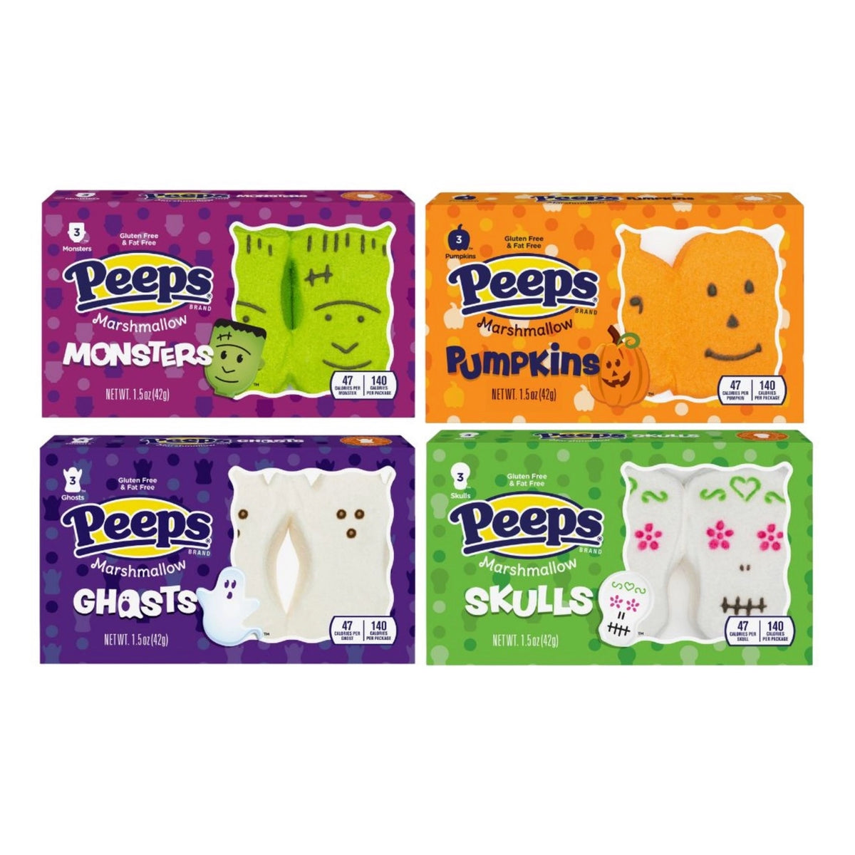 Peeps Halloween 3pk (USA) GLUTEN FREE