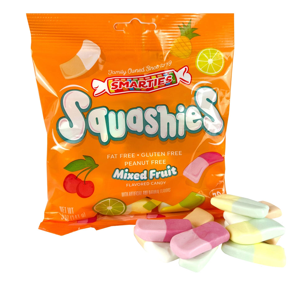 Squashies Smarties- Mixed Fruit 141g (UK)