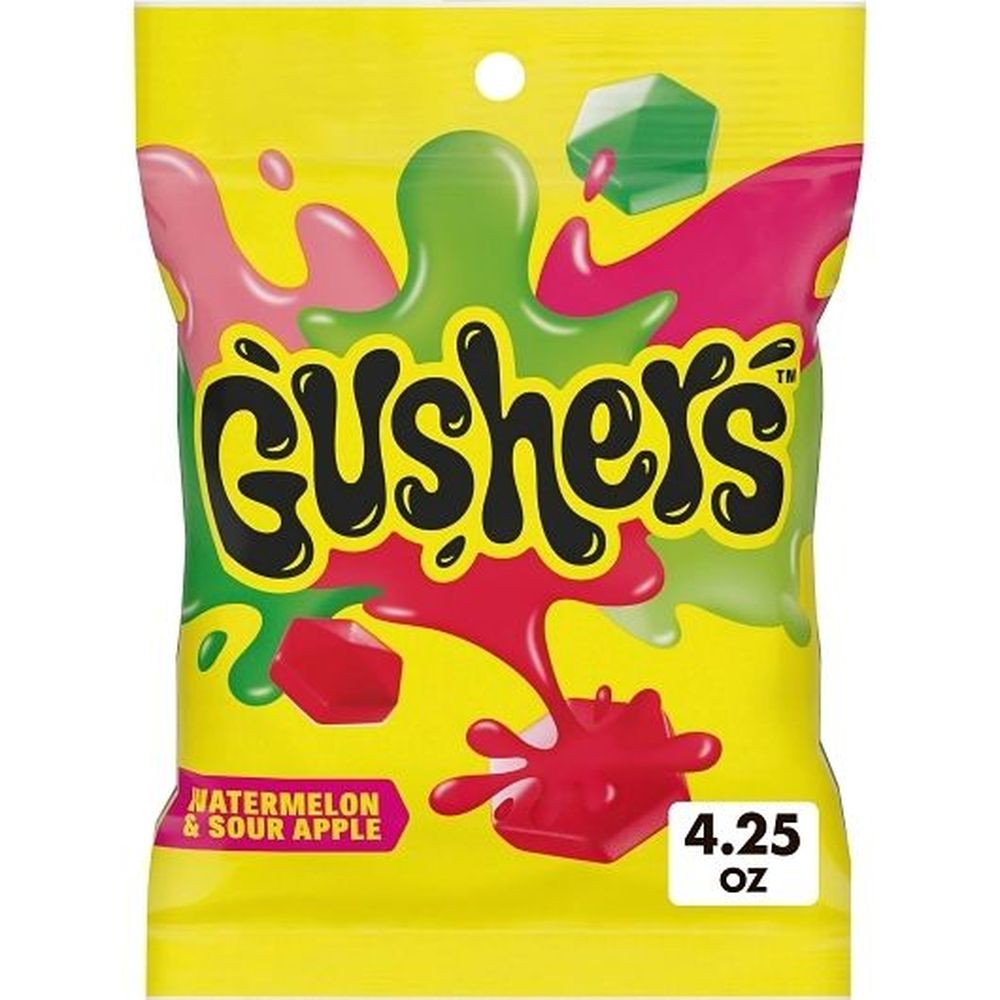 Fruit Gushers Sour Watermelon and Apple 120g (USA)