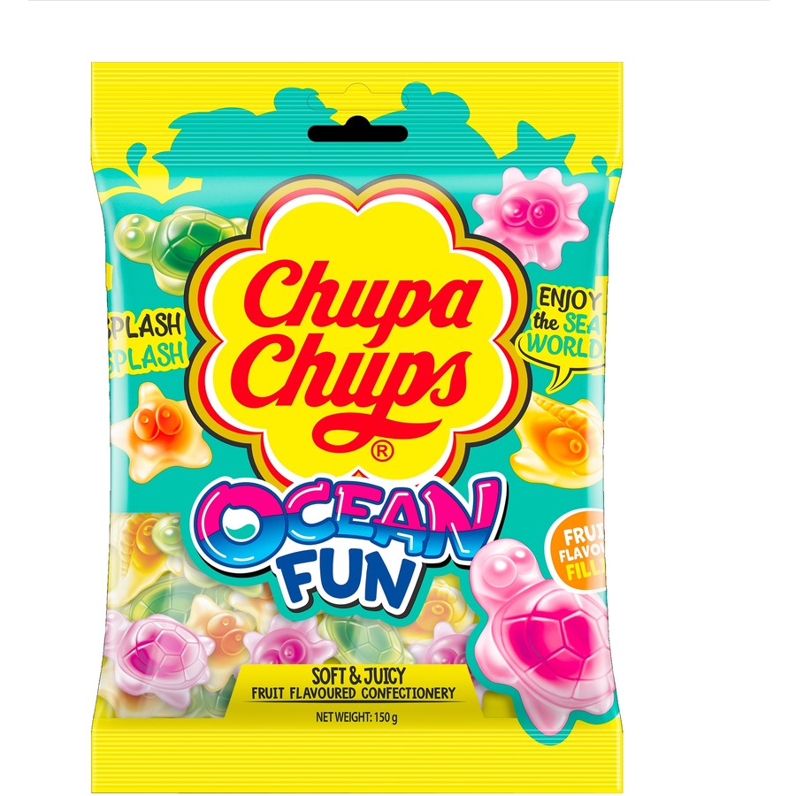 Chupa Chups Ocean Fun Mix Bag 150g