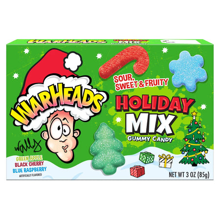 Warheads Sour Holiday Mix Theatre Box 85g (USA) PRE-ORDER