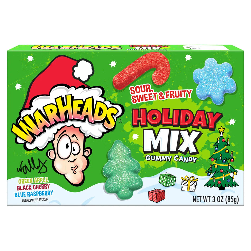 Warheads Sour Holiday Mix Theatre Box 85g (USA) PRE-ORDER