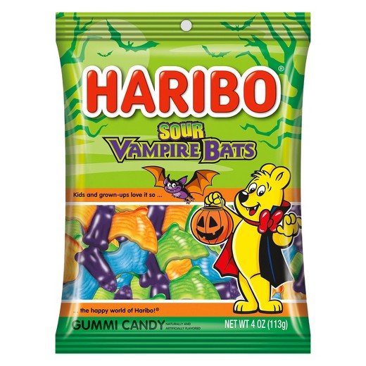 Haribo Sour Vampire Bats 113g (UK)