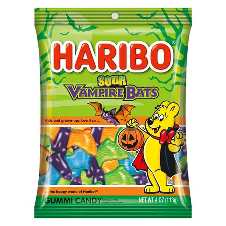 Haribo Sour Vampire Bats 113g (UK)