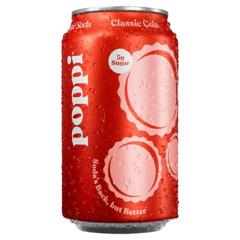 Poppi Classic Cola Prebiotic Soda 355ml (USA)