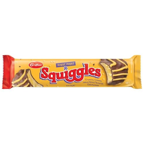 Griffin's Squiggles Biscuits 215g (NZ)