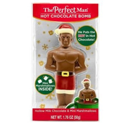 Holiday Perfect Man Hot Chocolate Bomb 50g (USA)- PRE-ORDER