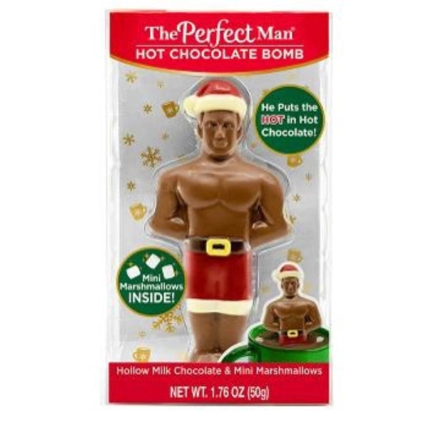 Holiday Perfect Man Hot Chocolate Bomb 50g (USA)- PRE-ORDER