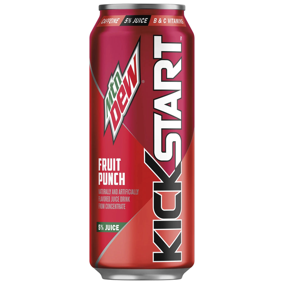 Mtn Dew Kickstart Fruit Punch 473ml (USA)
