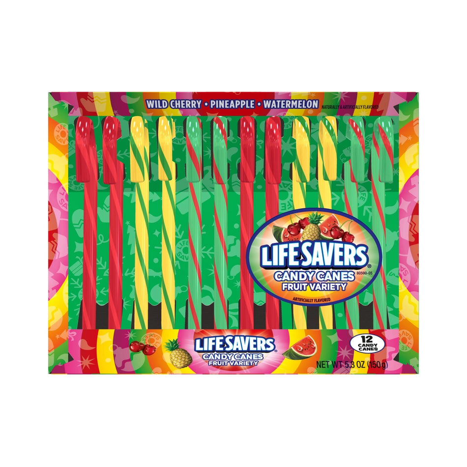Lifesavers Candy Cane Cradle 150g- 12 Pcs (USA) PRE-ORDER