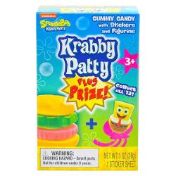 Krabby Patty Gummy Candy + Prize 28g (USA)