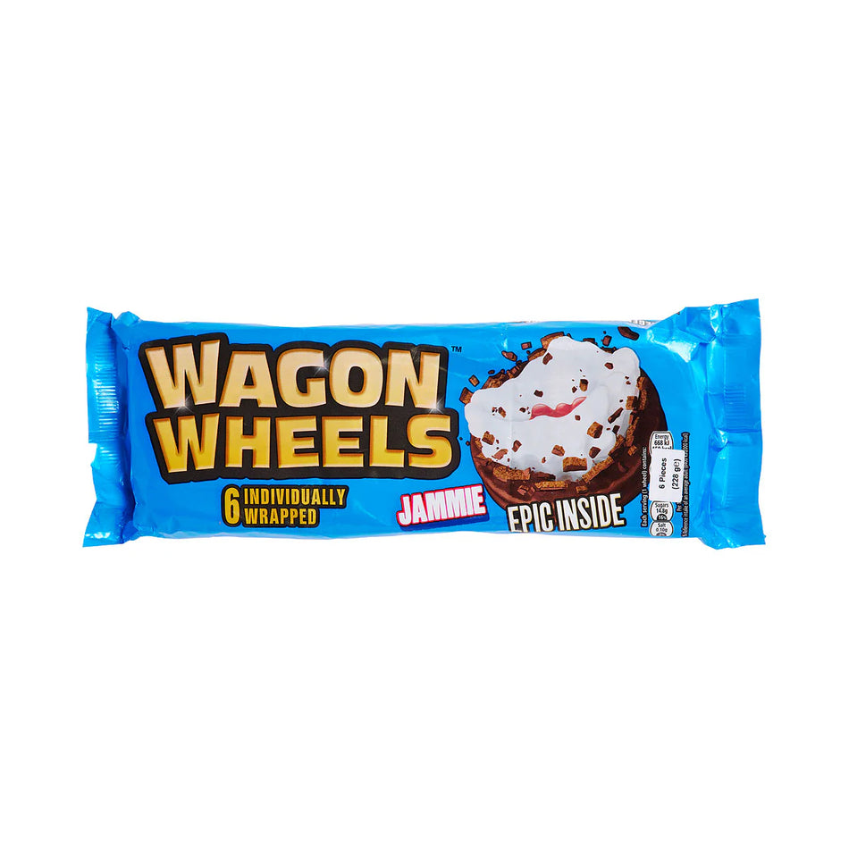 Wagon Wheels 6 Individually Wrapped Jammie (UK)