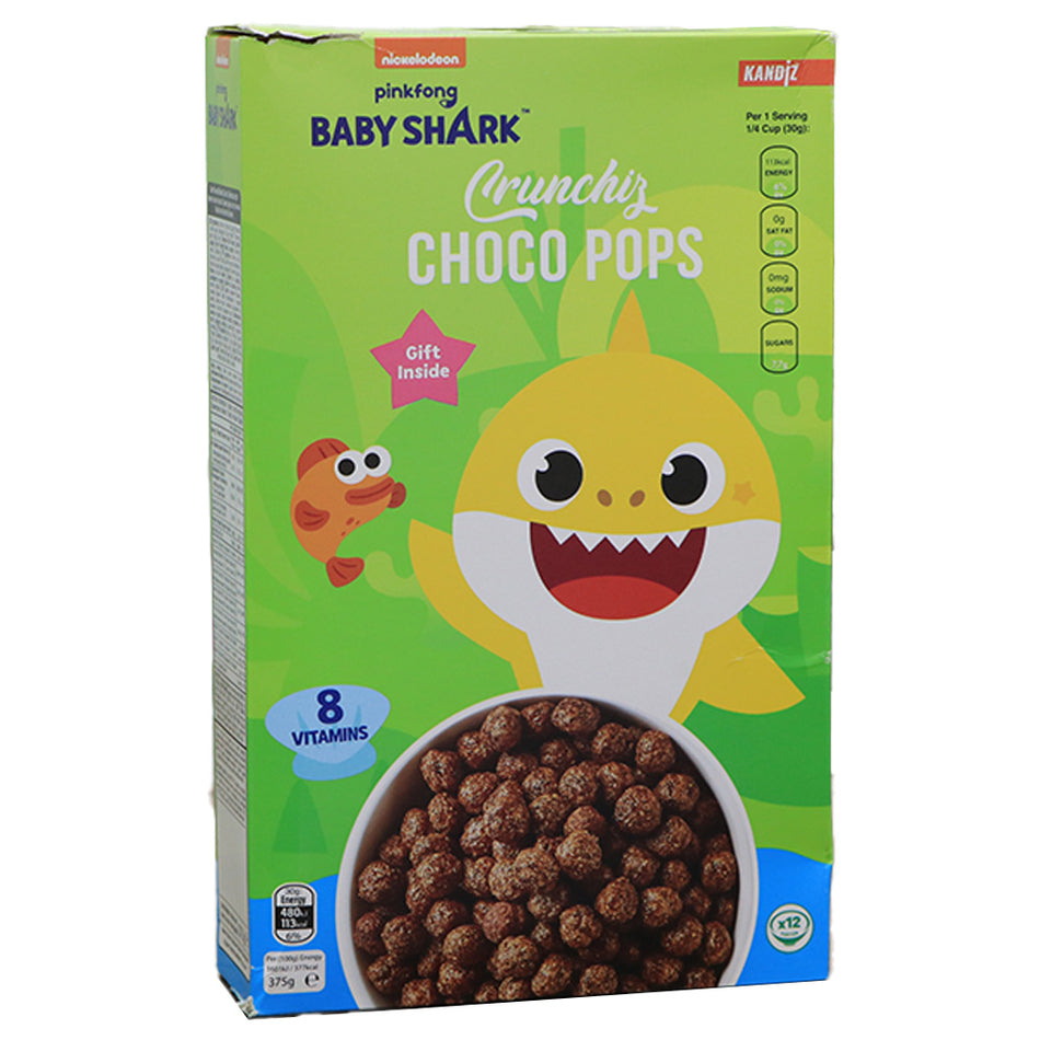 Baby Shark Choco Pops 375g (UK)