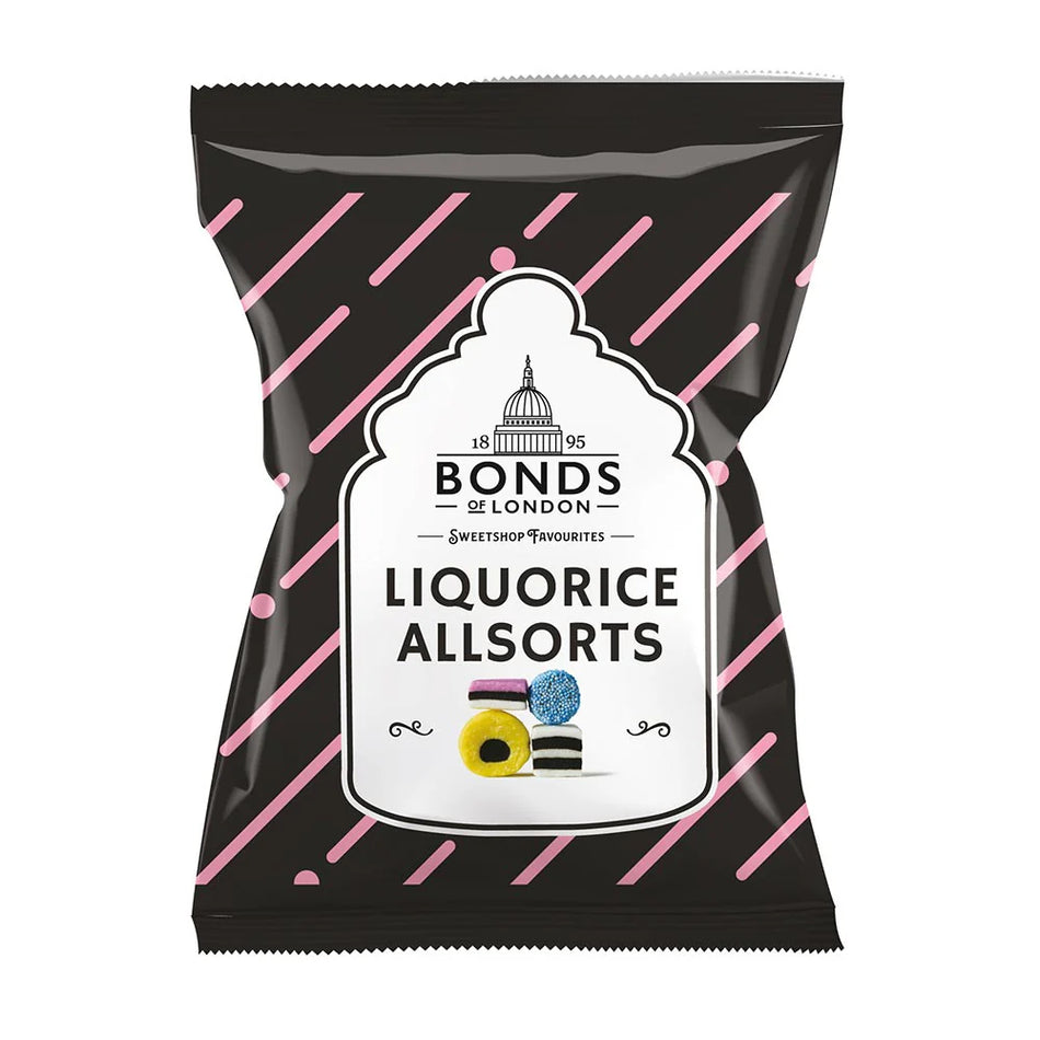 Bonds Liquorice Allsorts 130g (UK)