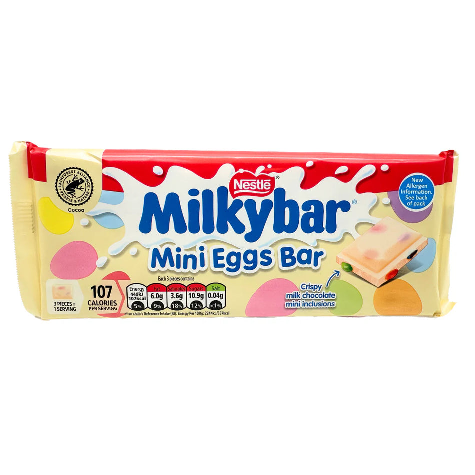 Nestle Milkybar Mini Eggs Bar 100g (UK)