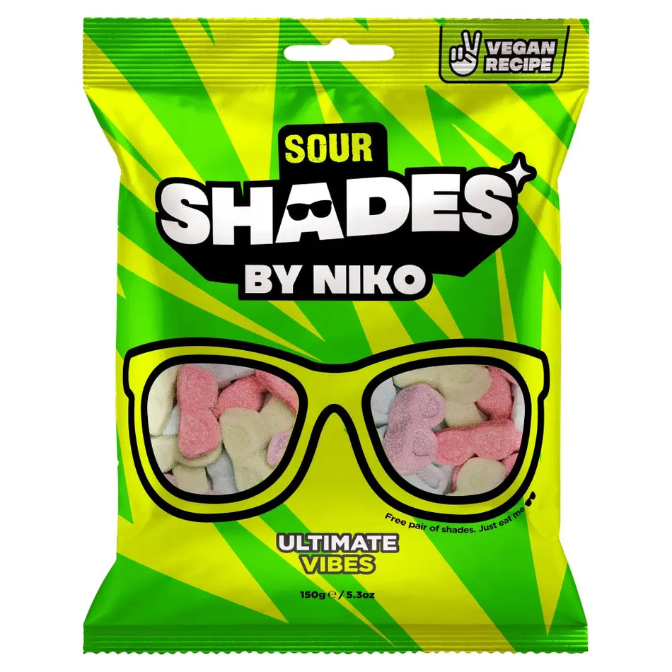 Shades by Niko Sour Ultimate Vibes 150g (USA)