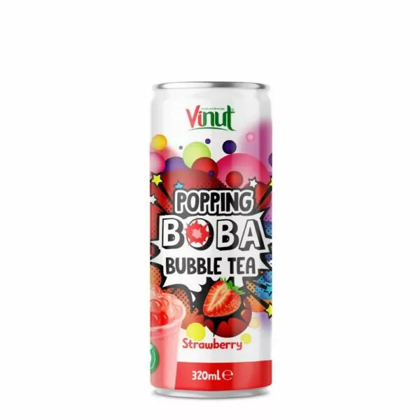 Vinut Popping Boba Strawberry 320ml (TW)