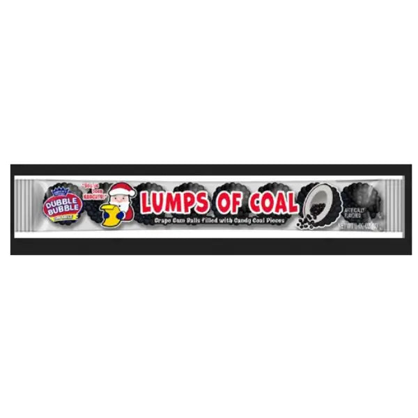 Double Bubble Lumps of Coal 8-Ball Tube (USA) PRE-ORDER