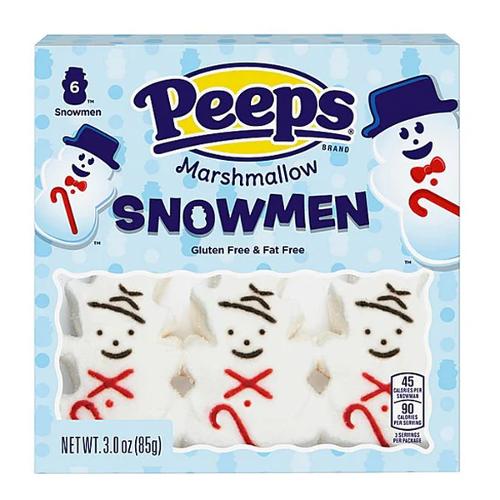 Peeps Snowmen 6pk (USA)