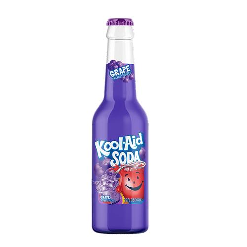 Kool Aid Glass Soda Bottle 355ml (USA)