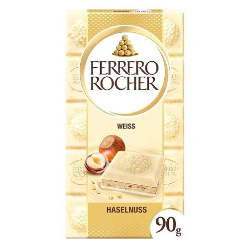 Ferrero Rocher White Hazelnut Block 90g (EU)