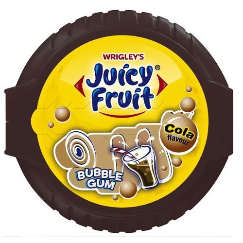 Juicy Fruit Bubble Gum Tape Cola 56g (UK)