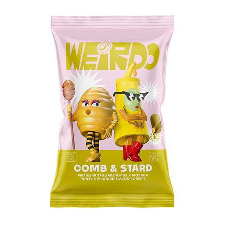 Weirdo Honey & Mustard Crisps 80g (EU)