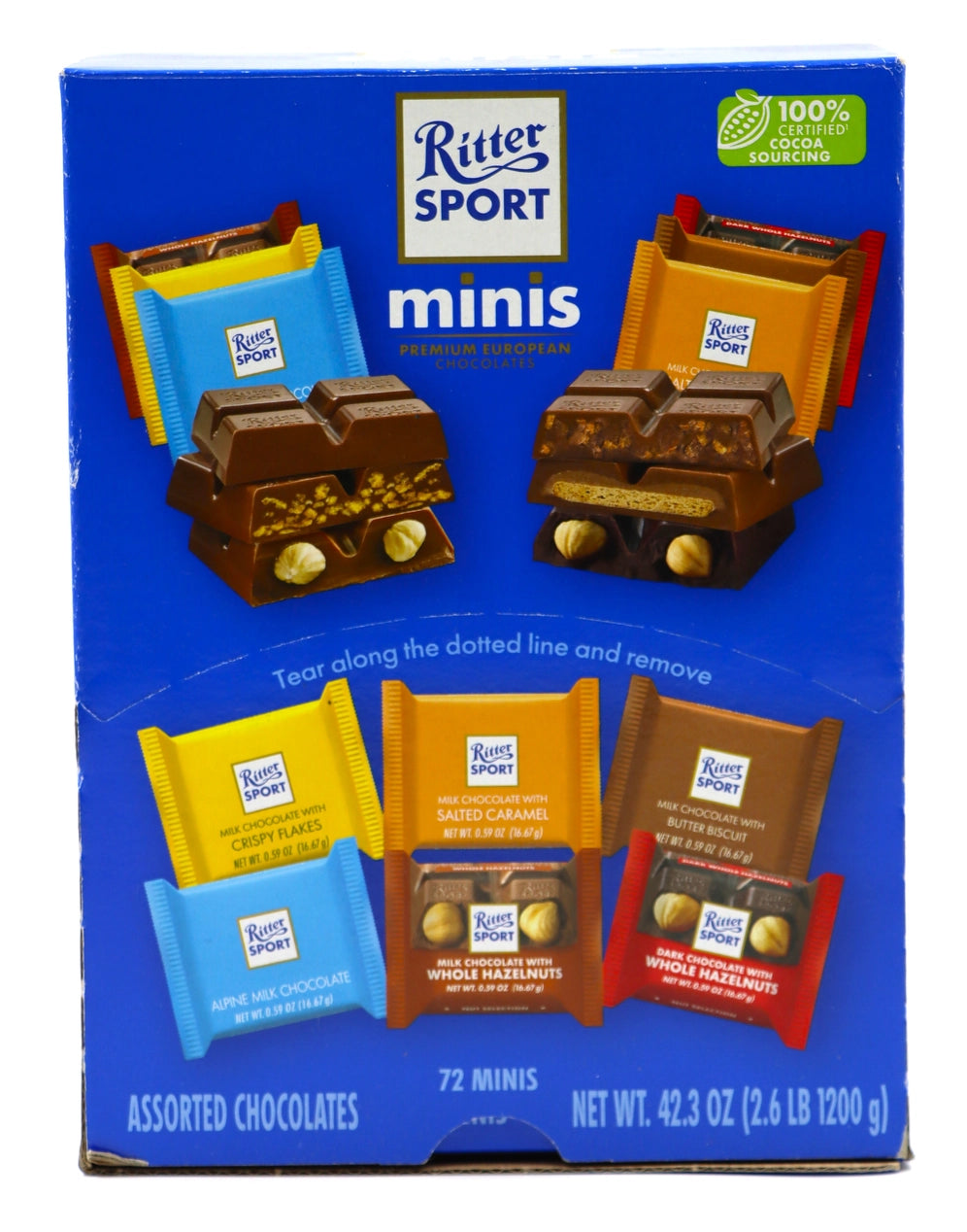 Ritter Sport Assorted Mini Chocolate Square 15g (EU)